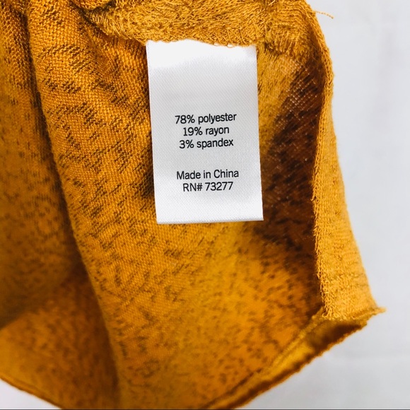 MUDD V-Neck Tee Warm Ginger Juniors Size M NWT - Picture 7 of 8